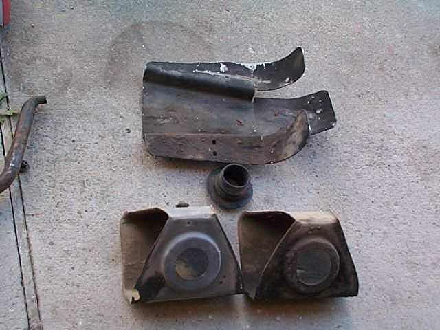 bultaco airboxes and skid